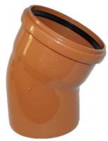 Колено ARMAKAN PVC внешняя канализация ПП 160/45o (Польша)