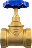 Клапан запорный латунь Эльф Т0000000974 15Б3р Ду20
