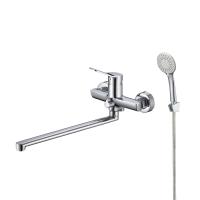 Смеситель для ванны с длинным изливом Milardo Enjoy, хром ENJSB00M10