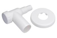 Обратный клапан для стиральной машины MasterProf, белый ИС.130486
