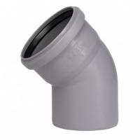 Колено Ostendorf канализационное ПП 40/45о для внутренней канализации НТВ Ger (РФ)