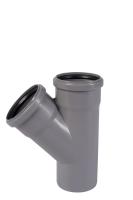 Тройник Ostendorf канализационный ПП 50/50/45о для внутренней канализации HTEA (РФ)