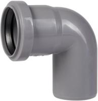 Колено Ostendorf канализационное ПП 50/87о для внутренней канализации НТВ (РФ)