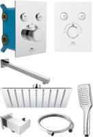 Душевая система Rubineta Thermo-2F-Olo (SQ) 625039