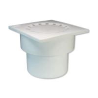 Фитинг ARMAKAN PVC решетчатый сточной 110 прямой (Польша)