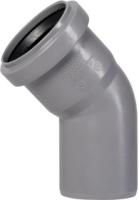 Колено Ostendorf канализационное ПП 50/45о для внутренней канализации НТВ (РФ)