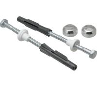 Крепление для унитаза к полу MasterProf МР, хром ИС.130180