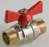 Шаровый кран ДУ20 (бабочка) H/Н PN30 Kalde 3391-bpe-0c0000