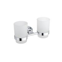 Стеклянный стакан настенный двойной Gross Aqua Loft GA50552