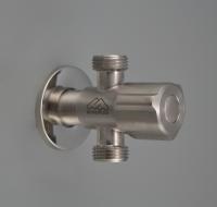 Кран трехпроходной Monoflex Н02451 для подключения сантехнической арматуры 1/2-1/2-1/2