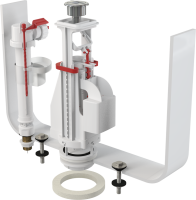 Выпускной комплект с двойной кнопкой Alcadrain CHROM SA08ASK 1/2''