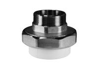 Муфта комб. разъем. НР Дн 32х1 (60/15) VALFEX ПП бел