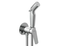 Смеситель с гигиеническим душем встраиваемый однорычажный Cersanit Flavis 64104