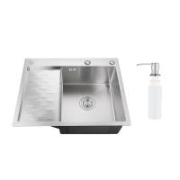 Мойка кухонная РМС MRK-6350R (с дозатором)