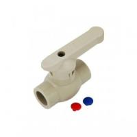 Кран шаровой для радиатора Дн 3/4 угловой шестигр. Kalde ПП сер