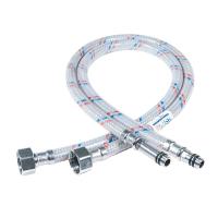 Подводка гибкая ЦС НЕЙЛОН для смесителей L-40 см , 1/2”х M10 (пара, штуцер 31/17мм), ГП002000