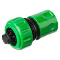 Соединитель быстросъёмный для шланга с автостопом 3/4", РОСТОК RС-34