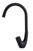 Смеситель для кухни Rubineta Swan-33 (BK) SW0068, черный