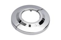 Декоративная чашка отражатель MasterProf 1", 70х35х7мм, разъемная, нерж, хром ИС.130517