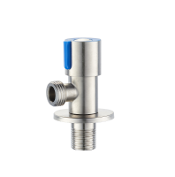 Вентиль для подключения сантехнических приборов РМС, угловой, 1/2х1/2, SUS124KR-01B