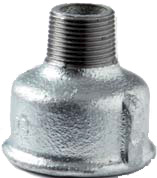 Муфта редукционная чугунная ATUSA №246 Ду 25-20 1"-3/4" черный 24621054