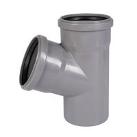 Тройник Ostendorf канализационный ПП 50/40/67о для внутренней канализации HTEA Ger (РФ)