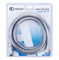 Шланг для душа конус имп (1/2") + имп (1/2") длина 1,75 м в блистере Aqualine 5091
