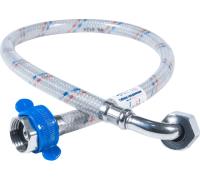 Гибкая подводка для воды ЦС нейлон, 1/2”Гх1/2"Г- угол L-50 см, штука ГП002140