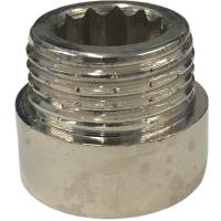 Удлинитель 1/2" вн/нар, 10 мм, Хром, Kalde (3811-nex-0b0010)