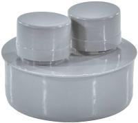 Клапан Ростурпласт PVC PP-H серый вакуумный Дн 110 б/н  36293 (РФ)