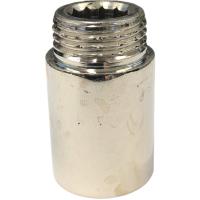 Удлинитель 1/2" вн/нар, 30 мм, Хром, Kalde (3811-nex-0b0030)