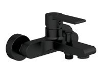 Смеситель для ванны однорычажный черный Cersanit Brasko 63108