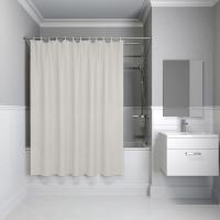 Штора для ванной комнаты 200x180 см бежевый IDDIS Base BS02P18i11