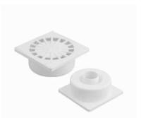 Фитинг ARMAKAN PVC решетчатый сточной 50 прямой низкий (Польша)