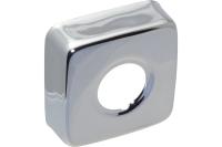 Чашка декоративная (отражатель) MasterProf 3/4" квадрат средний (нержавеющая сталь, хром), MP-У ИС.131442