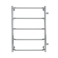 Полотенцесушитель Indigo Roof б/п (н.р.1") 60/40 м/о 50 бок.подкл. (к-2, Полиров.) LRSW60-40-б/п-50