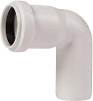 Колено Ostendorf канализационное ПП 32/87о для внутренней канализации НТВ, цвет: БЕЛЫЙ /отвод (РФ)