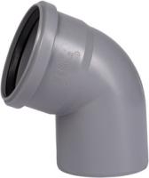 Колено Ostendorf канализационное ПП 110/67 для внутренней канализации НТВ Ger (РФ)