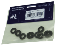 Прокладка 1/2" черная, 10 шт. ИНД.УПАК.