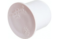 Фитинг Ostendorf пробка (заглушка) канализационный ПП 32 для внутренней канализации внутренней канализации цвет - БЕЛЫЙ, HTM Ger (РФ)