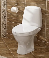 К-т "Соната" белый (вып.30о,ниж.п.в.,кноп.1режим.арм.,сид.ПП,креп.пластик)