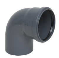 Колено ARMAKAN PVC канализационное ПП 110/90о (Польша)