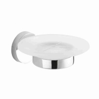 Delta стеклянная мыльница настенная