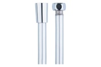 Шланг для душа ПВХ конус имп (1/2") - имп (1/2"), 2 м в блистере Aqualine 5097