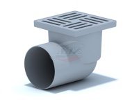 (TA1110) (16) Трап гориз. вып. 110 с пласт. реш. 15х15