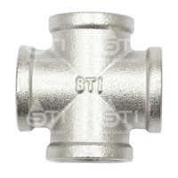 Крест латунь Эльф 780 1/2" никелирование