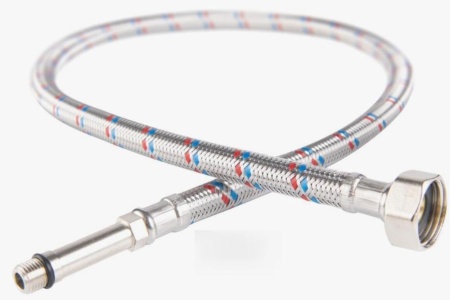 Гибкая подводка 35см 1/2" x M10x1 опл. с корот.наконечником