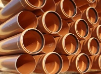 Труба ARMAKAN PVC внешняя канализация ПВХ 200х4,0/3,9х1м (Польша)