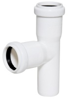 Тройник ARMAKAN PVC канализационный ПП 32/32/45о белый (Польша)