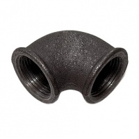 Угольник чугунный Эльф Ду 50 черный 2536